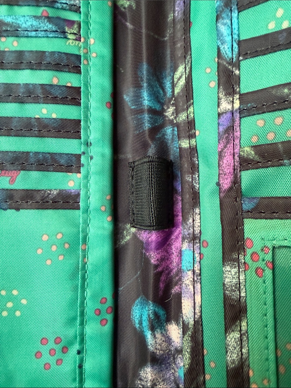 Luglife Handspring Wallet in Bloom Black-New with tags - Picture 7 of 7